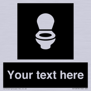 DV10878: Custom information: black panel wc toilet