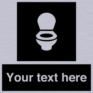 DV10878: Custom information: black panel wc toilet