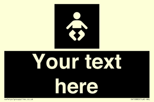 DV10880: Custom information: black panel baby change