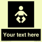 DV10880: Custom information: black panel baby change