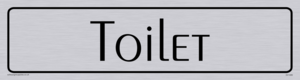 DV1089: toilet - door sign
