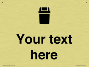 DV10908: Custom information: Sanitary Bin