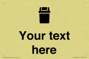 DV10908: Custom information: Sanitary Bin