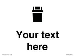 DV10908: Custom information: Sanitary Bin