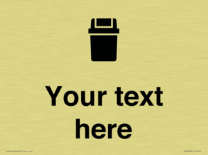 DV10908: Custom information: Sanitary Bin