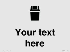 DV10908: Custom information: Sanitary Bin