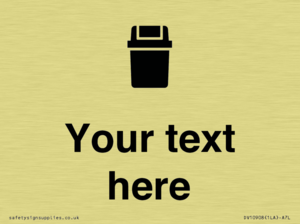 DV10908: Custom information: Sanitary Bin