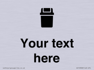 DV10908: Custom information: Sanitary Bin