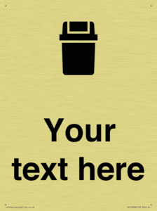 DV10908: Custom information: Sanitary Bin