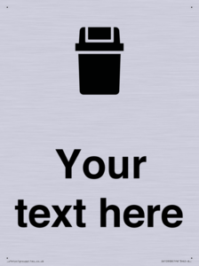 DV10908: Custom information: Sanitary Bin