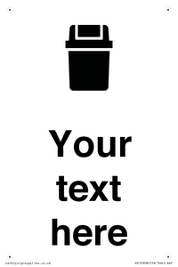 DV10908: Custom information: Sanitary Bin