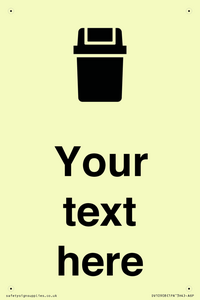 DV10908: Custom information: Sanitary Bin