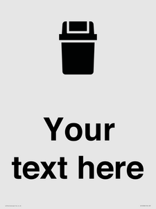 DV10908: Custom information: Sanitary Bin