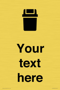 DV10908: Custom information: Sanitary Bin