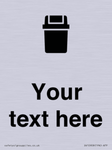 DV10908: Custom information: Sanitary Bin