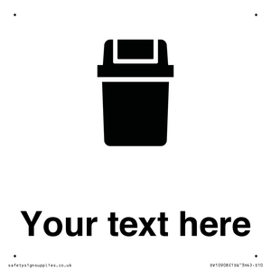 DV10908: Custom information: Sanitary Bin