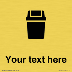 DV10908: Custom information: Sanitary Bin