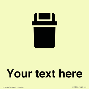 DV10908: Custom information: Sanitary Bin