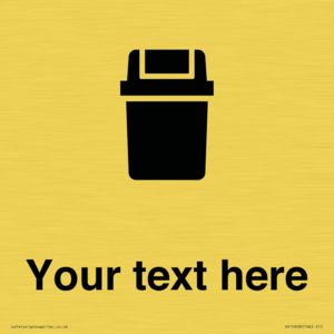 DV10908: Custom information: Sanitary Bin