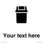 DV10908: Custom information: Sanitary Bin
