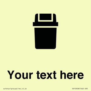 DV10908: Custom information: Sanitary Bin