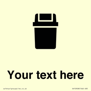 DV10908: Custom information: Sanitary Bin