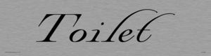 DV1091: toilet - door sign