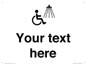 DV10914: Custom information: Accessible Shower