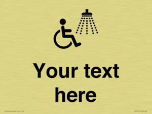 DV10914: Custom information: Accessible Shower