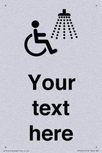 DV10914: Custom information: Accessible Shower