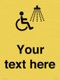 DV10914: Custom information: Accessible Shower