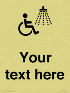DV10914: Custom information: Accessible Shower
