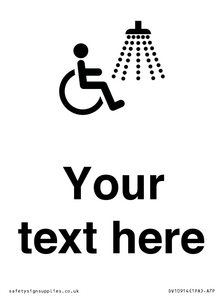 DV10914: Custom information: Accessible Shower