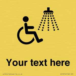 DV10914: Custom information: Accessible Shower