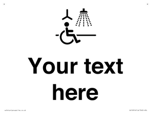 DV10916: Custom information: Accessible Shower with Hoist