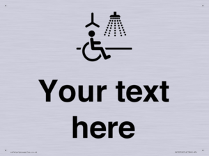 DV10916: Custom information: Accessible Shower with Hoist