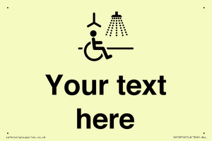 DV10916: Custom information: Accessible Shower with Hoist