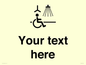 DV10916: Custom information: Accessible Shower with Hoist