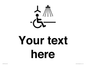DV10916: Custom information: Accessible Shower with Hoist