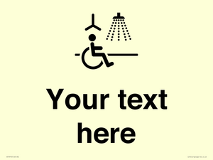 DV10916: Custom information: Accessible Shower with Hoist