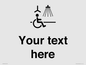 DV10916: Custom information: Accessible Shower with Hoist