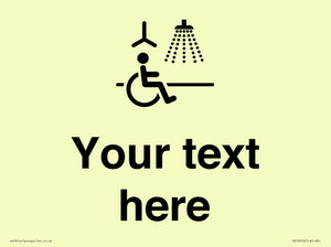 DV10916: Custom information: Accessible Shower with Hoist