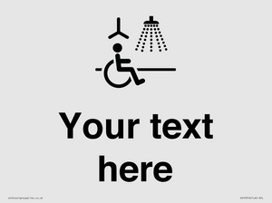 DV10916: Custom information: Accessible Shower with Hoist