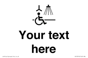 DV10916: Custom information: Accessible Shower with Hoist