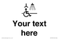 DV10916: Custom information: Accessible Shower with Hoist