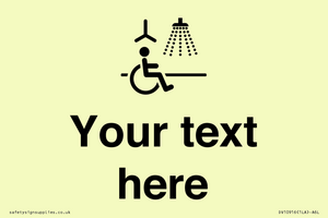 DV10916: Custom information: Accessible Shower with Hoist