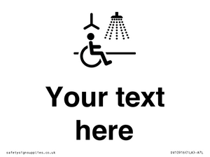 DV10916: Custom information: Accessible Shower with Hoist