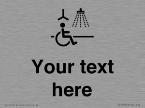 DV10916: Custom information: Accessible Shower with Hoist