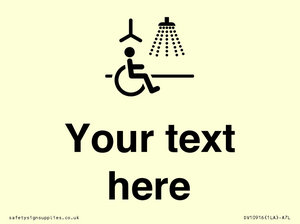 DV10916: Custom information: Accessible Shower with Hoist