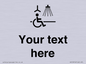 DV10916: Custom information: Accessible Shower with Hoist